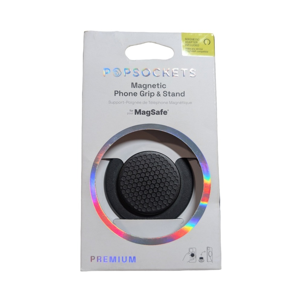 1-O PopSockets PopGrip Magnetic Phone Grip & Stand MagSafe Speakerbox